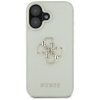 Etui Guess Grained Big 4G Logo Small     Classic Logo do iPhone 16 zielony